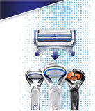 Gillette SkinGuard Sensitive Razor for Sensitive Skin with Replacement Blades for Men, Package with Handle Included and 3 Refills