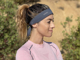 Halo Headband I Sweatband Tie Headband for Both Men and Women No Slip with a Custom Fit