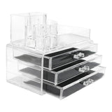 MORTHOME M Makeup Organizer, Make up Organizers, Cosmetics and Jewelry Storage Organizer Case Display Boxes (8803-1)