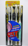 Systema Original Super Soft & Slim Bristles Toothbrushes Family Pack (Pakc of 4)