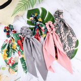 15 Pieces Hair Scrunchies Ribbon Hair Tie Elastic Hair Bands Ponytail Holder Vintage Hair Accessory for Women Girls Dressing