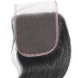 AUTTO Hair Unprocessed Brazilian Body Wave 3 Bundles with Closure (12 14 16+12 Closure,Natural Black) Virgin Brazilian Hair Bundles Weave with Lace Closure Free Part
