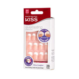 Kiss Everlasting French Nail Kit Medium Perpetual 28 Nails (3 Pack)