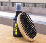 Tombstone Beard Brush - Wood with Soft Synthetic Bristles For Ultimate Exfoliation & Condition - Best For Vegan Beard Grooming & Smoothing Tools - Beard Care Products