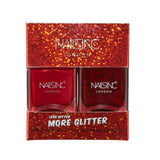 Nails Inc Less Bitter More Glitter Nail Polish Duo