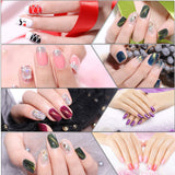 42 in 1 Acrylic Nail Kit Acrylic Powder Liquid Glitter Nail Kit Nail Art Brush French Nails Tips Silicone Hand Pillow and Manicure Table Mat