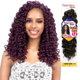 FreeTress Synthetic Hair Crochet Braids GoGo Curl 12" (6-Pack, 99J)