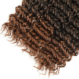 12inch Gogo Curl Crochet Hair for Black Women Curly Crochet Hair Pre Looped Hair Extensions 6pc/pack (1B/30)