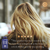 3-pack Good Hair Growth with DHT Blocker and Biotin for Longer, Stronger & Healthier Hair with Folic Acid, Saw Palmetto, Vitamins (A,C,E) Perfect Hair Growth for Men & Women - by Kansha Alchemy