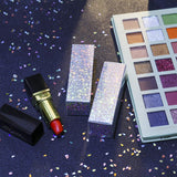 50 Pieces Empty Lip Gloss Boxes Holographic Lipstick Perfume Essential Oil Packaging Boxes with 50 Pieces Clear Shrinkable Film Shrink Wrap Film for DIY Lip Gloss Wrapping Small Gift Packaging