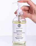 Shine Revitalizing & Smoothing Body Oil Vanilla Bean Yuzu –100% Natural, plant-based ingredients Loaded with an Organic blend of Healing Oils and Vitamin E, that deeply soothe, restore (Vanilla Bean Yuzu)