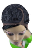 Zury Sis Synthetic Invisible Top Part Lace Front Wig - H-ARI 24" (1 Jet Black)