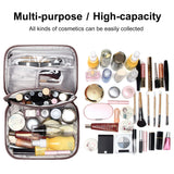 Travel Cosmetic Bag Portable Makeup Bruches Case Waterproof Toiletries Organizer Bag With An Extra Removable Zipper Pouch