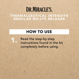 Dr. Miracle's No-Lye Relaxer, With Proteins to Help Prevent Breakage & Vitamins A & E For Healthy Hair Growth, 1 Complete Application (3 Pack)