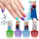 Disney Frozen 8 Piece Nail Polish, Kids Washable, Kid Friendly