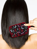 Paddle Hair Brush for Detangling & Styling - Ideal for Blow-drying, Straightening, Combing All Hair Types (Heels & Lips)