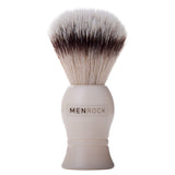 Men Rock Shaving Brush Set with Black Pomegranate Shaving Cream, The Life Shaver Smooth Shave Cream Brush Kit, Premium Shaving Cream and Quality Shaving Brush, Shaving Gift Set for Comfortable Shave