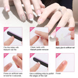 Clear Acrylic Nail Tips - French Nail Tip FINGERQUEEN 100pcs with Box Short Fake Nails Half Cover False Nail with Case for Nail Salons and DIY Nail Art, 10 Sizes(Clear)