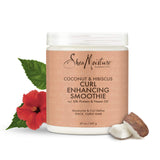 Sheamoisture Curl Enhancing Smoothie for Thick, Curly Hair Coconut and Hibiscus Sulfate Free and Paraben Free 20 oz