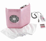 Miss Sweet Electric Nail Drill Machine and Nail dust collector All-in-one (Pink P)