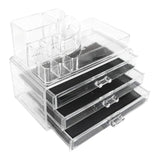 MORTHOME M Makeup Organizer, Make up Organizers, Cosmetics and Jewelry Storage Organizer Case Display Boxes (8803-1)