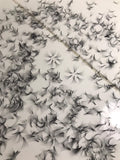 10D PREMADE (HAND MADE) FAN LASHES (500 FANS/TRAY) FOR EYELASH EXTENSION, D CURL, 0.05 THICKNESS, LENGTH FROM 10MM-15MM (D12mm10D)