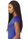 Sensationnel 100% Premium Fiber Cloud9 Swiss 4X4 Lace Parting Wig - SENEGAL TWIST (1 [Jet Black])