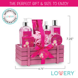 Gift Baskets for Women, Christmas Spa Gift Set for Her, 1 Bath & Body Gifts for Women, Mother's Day Gifts - Luxury Flower Dandelion 8 Piece Set, Best Gift Ideas for Her, Great Wedding & Anniversary