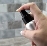 2-Ounce Aluminum Fine Mist Spray Bottles (6-Pack); Mini Metal Atomizer Bottles, 2.75oz Travel / Purse / Sample Size