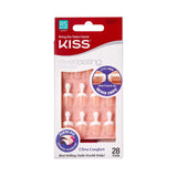 Kiss Everlasting French Nail Kit Real Short 28 Nails (6 Pack)