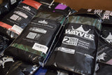 Wayvee Crowns 2Pack Premium Durags For Men Waves | 1 Velvet Durag | 1 Silk Durag (Green)