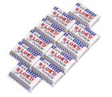 GOLD ~ Double edge Safety razor ~ 50 Razor Blades - RAZOR MEISTER PRIME Safety Razor shaving Kit For Men - Safety Razor Leather Case - German Stainless Steel 24K Gold - Mild