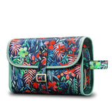 Portable Toiletry Cosmetic Travel Bag, Fintie Large Water Resistant Hanging Makeup Organizer Storage Pouch Case for Women Girls (Jungle Night)
