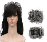 Hair Bun Extension Updo Hairpiece Chignons Hair Piece Clip in Ponytail Extension