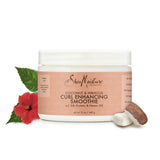SheaMoisture Smoothie Curl Enhancing Cream for Thick, Curly Hair Coconut and Hibiscus Sulfate Free and Paraben Free 12 oz