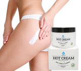 Pursonic Anti Cellulite & Muscle Relaxation Hot Cream, Diminish the Appearance Of Varicose Veins, Improves Skin Texture & Tightness, Softens & Hydrates. Made With All Natural Ingredients