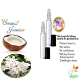 Set of 2: Coconut Jasmine Fragrance Oil (Happy Summer Scent!)