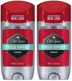 Old Spice Red Zone Deodorant Solid, Pure Sport, 3 Ounces - 2pc