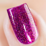 ILNP Rush Hour - Vivid Berry Holographic Nail Polish