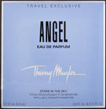Angel By Thierry Mugler For Women. Eau De Parfum Spray .8 oz & Eau De Parfum .17 oz Mini (travel Offer)