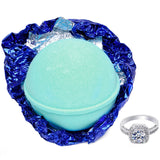 Bath Bomb with Size 6 Ring Inside Tranquil Serenity Extra Large 10 oz. Made in USA