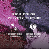 Urban Decay Naked Ultraviolet Eyeshadow Palette, 12 Vivid Neutral Shades with Purple Pop - Ultra-Blendable, Rich Colors with Velvety Texture - Set Includes Mirror & Double-Ended Makeup Brush