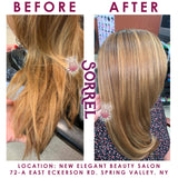 10 Beneficial Conditioner with Keratin for Dry, Damaged or Chemically Processed hair, Organic Hibiscus, Royal Jelly, Color Care, Healthy Shiny & Strong hair by Sorrel Cosmetics 8 oz
