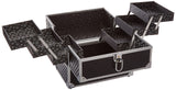 Caboodles Love Struck Six Tray Makeup Train Case, 3.91 Pound