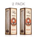 Captain Thug Medieval Beard Oil Restores Moisture, Softens And Reduces Beard Itch for All Lengths Of Facial Hair, 2 Pack