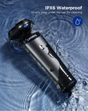Limural Electric Shavers for Men 【Extra One Blade Set】, Men's Cordless 3D Rotary Electric Razor USB Rechargeable Trimmer with Pop-up Trimmer, Wet & Dry Waterproof, 90 Mins Battery Life, Travel Lock
