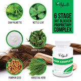DHT Blocker Pills & Hair Supplement - Hair Growth Vitamins for Women & Men - Hair Loss Treatments for Women with Saw Palmetto