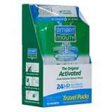 SmartMouth Mouthwash Travel Packets for 24 Hours of Fresh Breath Guaranteed, 5 Boxes, 10 Packs Each