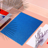 16 Pairs Eyelash Storage Book Eyelashes Case Makeup Display Sample Paper Empty Holder Blue Glitter Container Fake eyelashes Catalog Box by HeyAlice