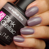 Pink Gellac 140 Asphalt Grey Soak-Off UV/LED Gel Polish